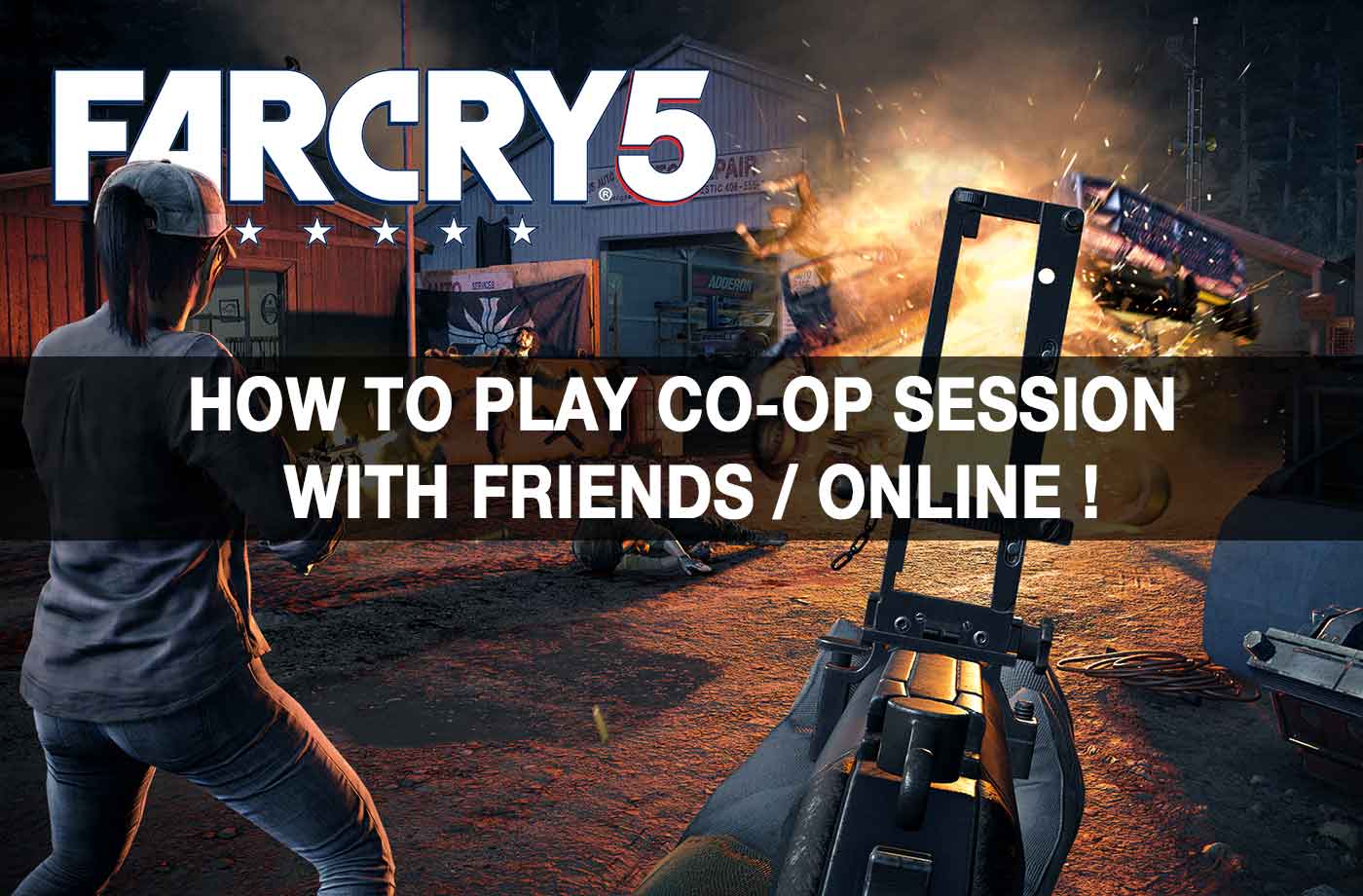 Wiki Far Cry 5 How To Play In Co Op Session With A Friend In Story Or Arcade Mode Kill The Game