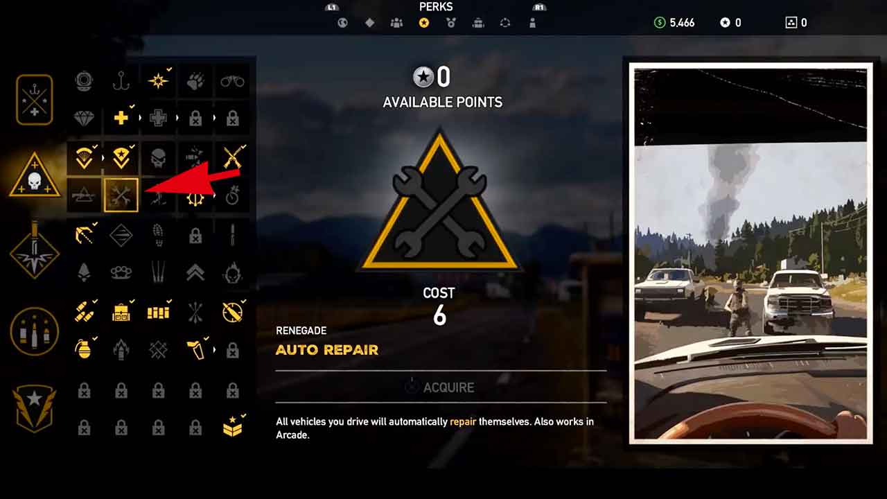 How To Repair Vehicles With The Torch And The Skill Perk Auto Repair In Far Cry 5 Kill The Game