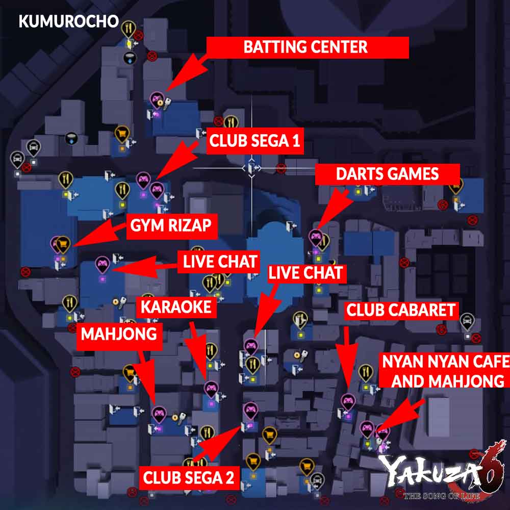 List Of All Mini Games In Yakuza 6 The Song Of Life Kill The Game