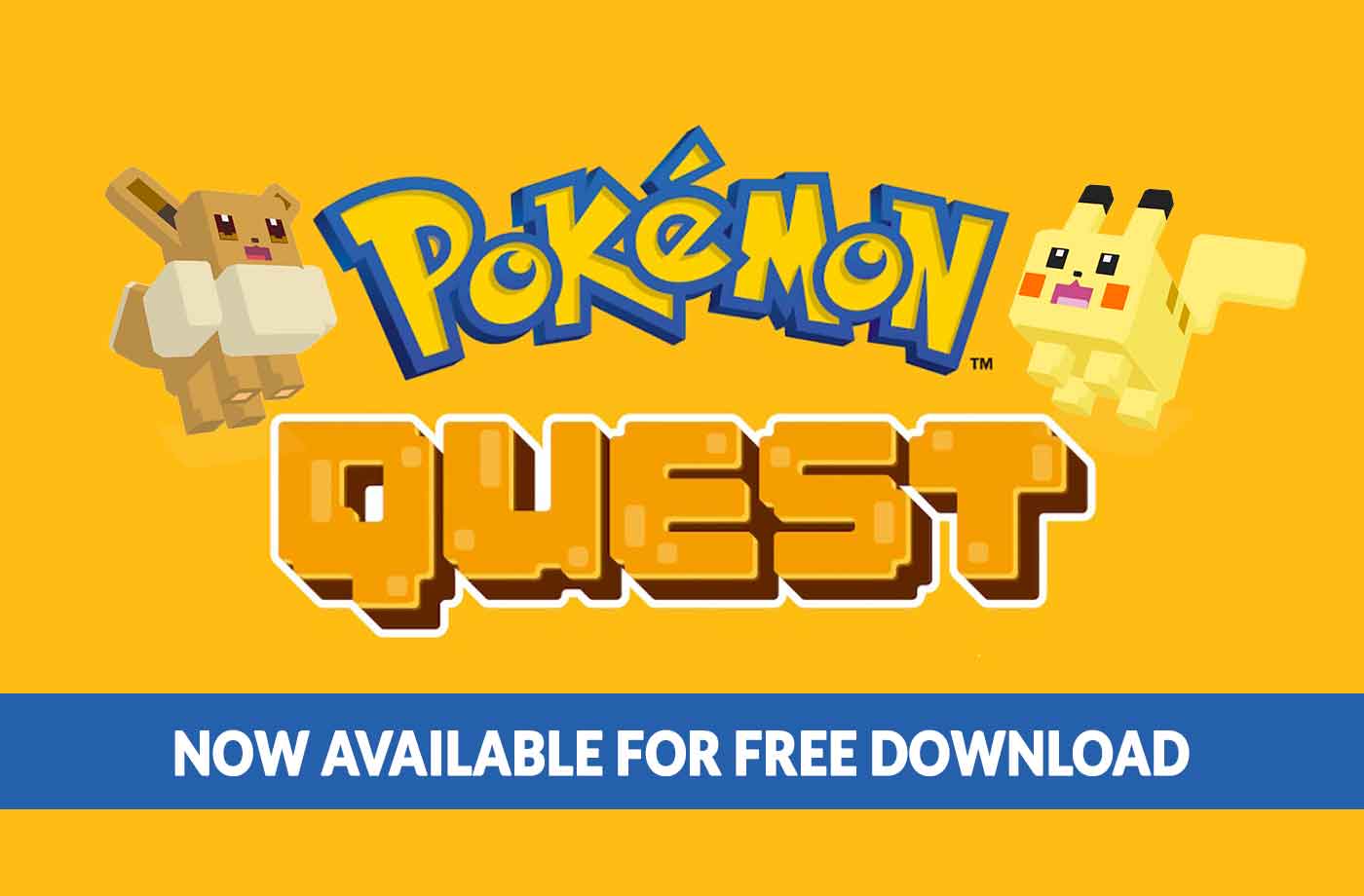 Pokemon Quest Available For Download On Nintendo Switch Apk Android And Ios Soon Kill The Game