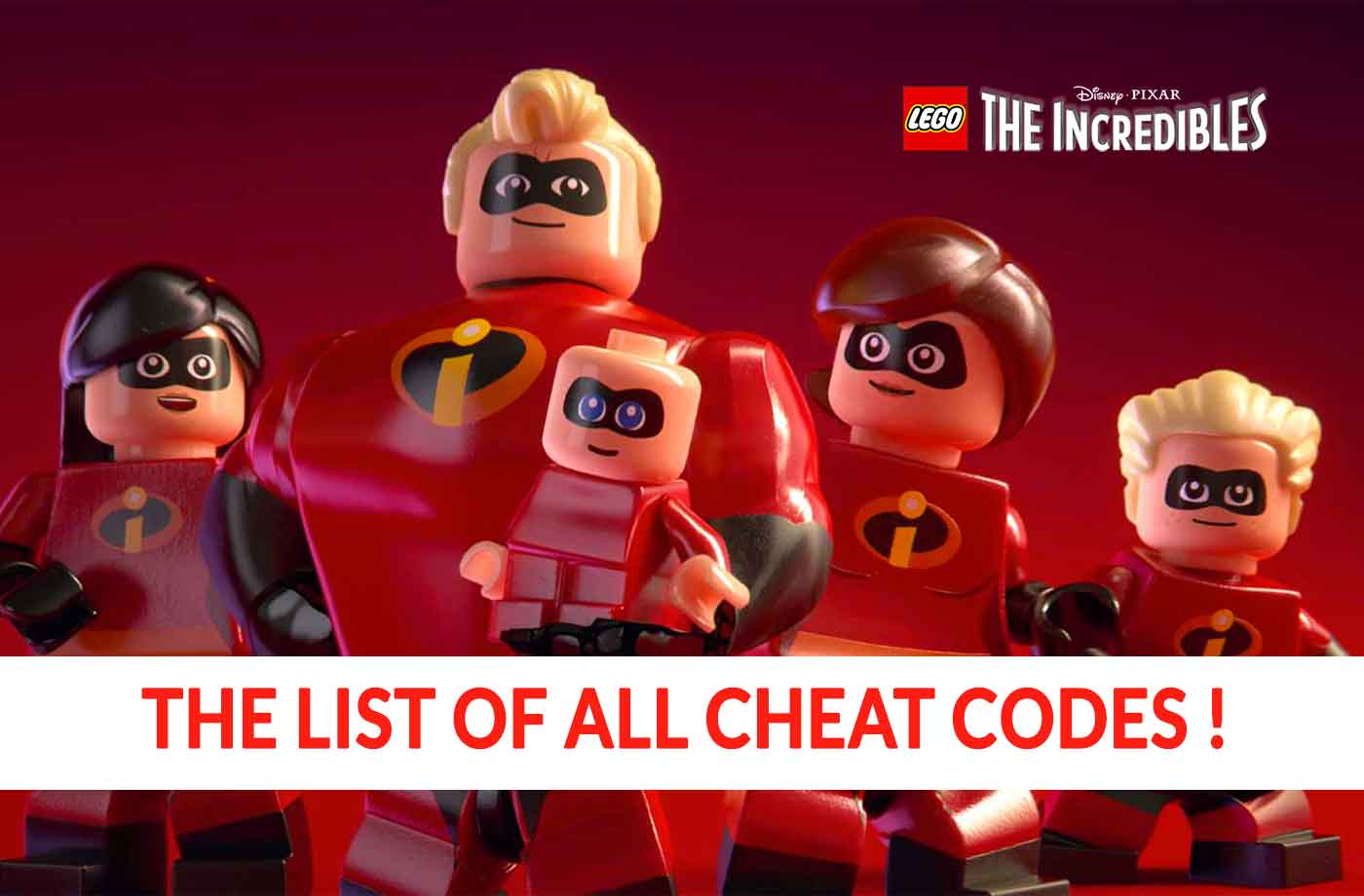 lego the incredibles cheat codes list cheats codes - cheat codes for fortnite battle royale