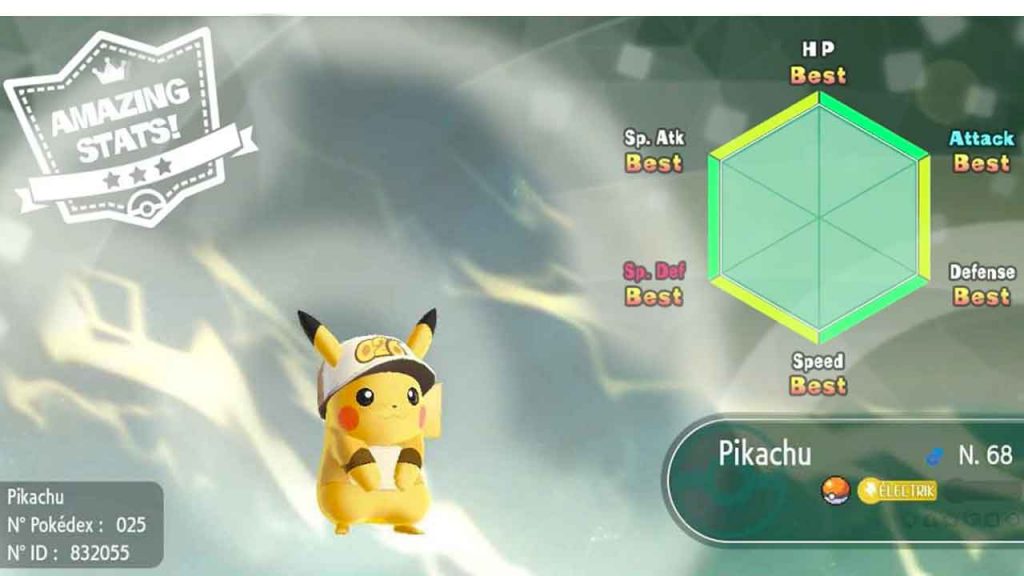 best-iv-stats-pikachu-pokemon-lets-go