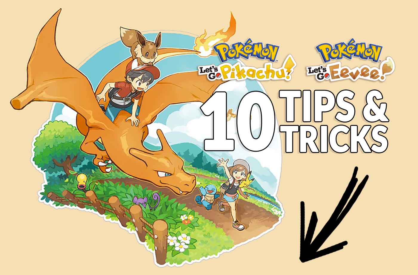 Pokemon Let's Go Eevee and Pikachu Tips, Tricks, and Hints