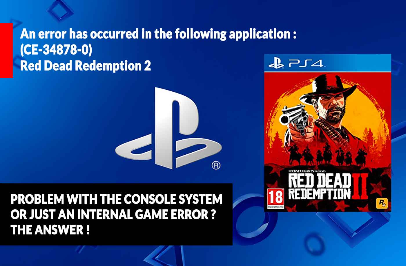 Rdr 2 unknown error fff что делать