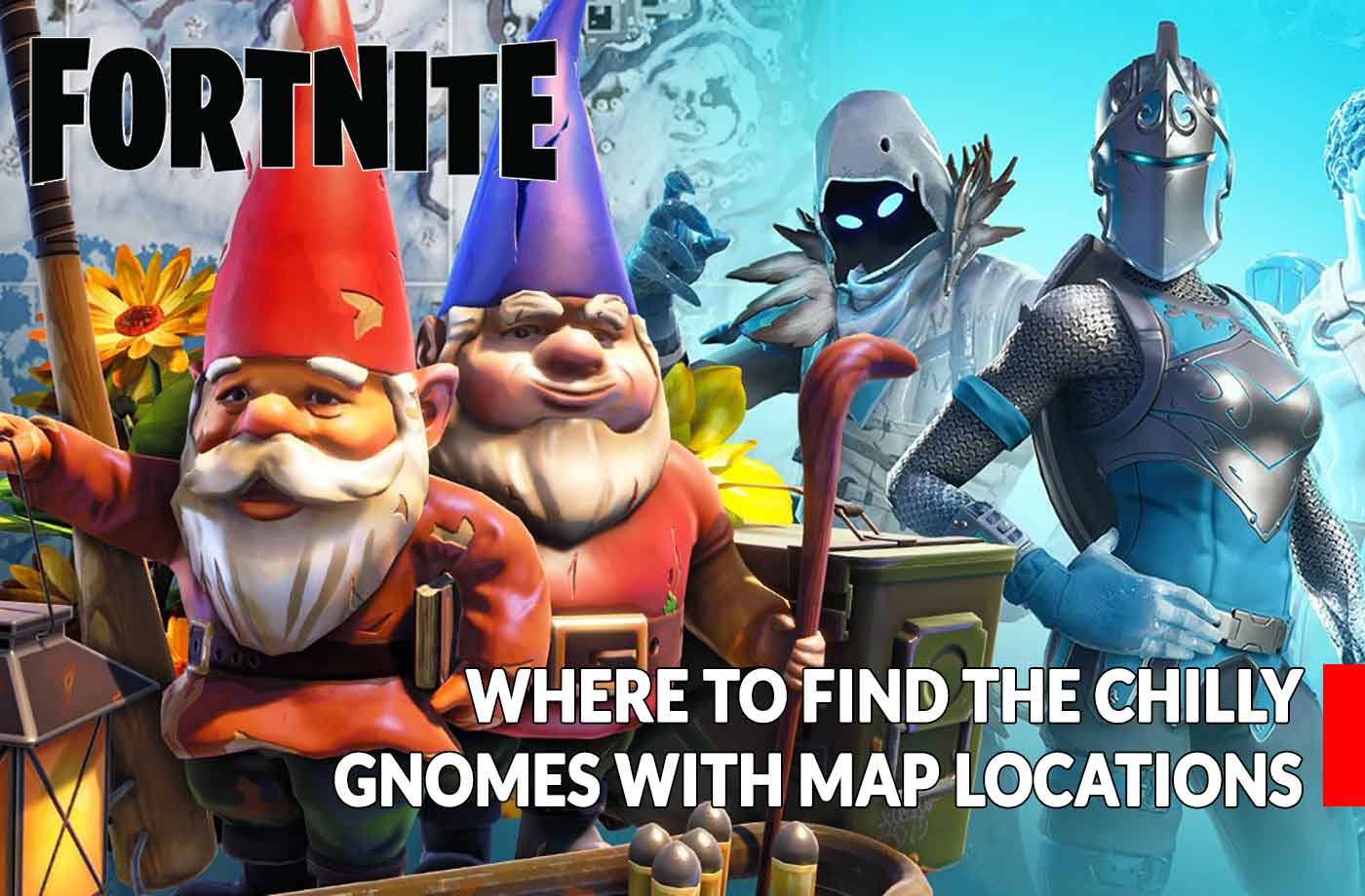 fortnite challenge week 6 season 7 where to find the chilly gnomes - carte tomato fortnite saison 4