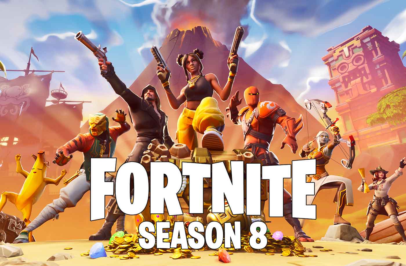 New update of 2GB to 15GB for the launch of season 8 of Fortnite what’s