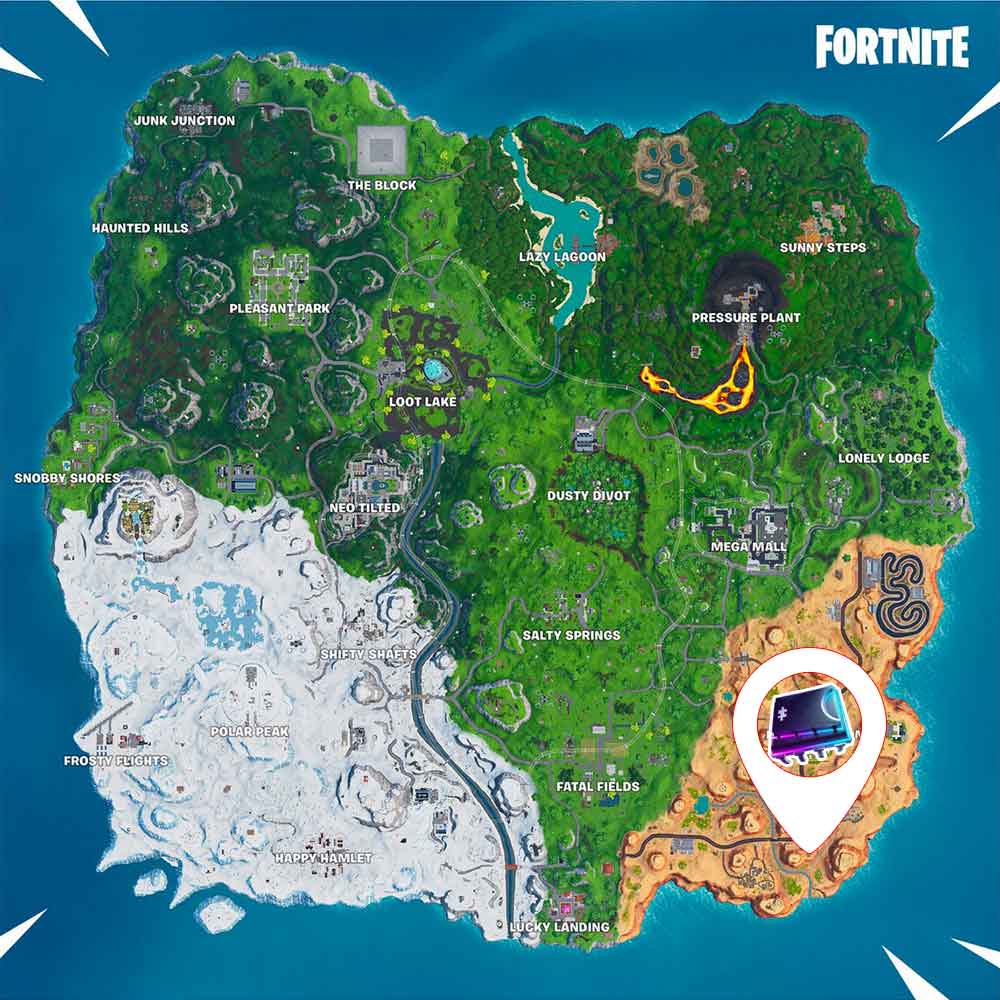 New Fortnite Map Season 13