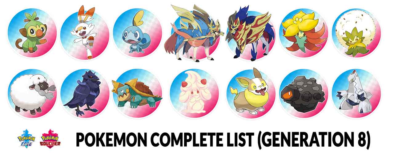 Pokedex Pokemon Sword And Shield The List Of All Pokemon To Catch Kill The Game