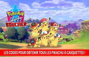 pokemon-epee-bouclier-codes-cadeaux-mysteres-pikachu-casquettes