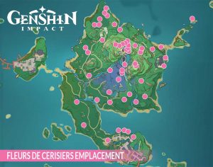 genshin-impact-carte-Inazuma-fleurs-de-cerisier