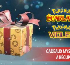 Liste complète des Cadeaux Mystère Pokemon Ecarlate & Violet à récupérer